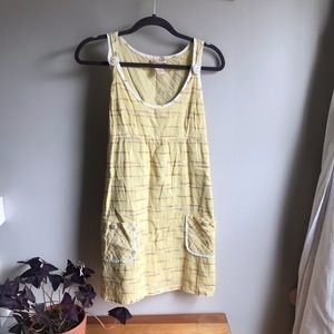 Vintage Style Apron Pocket Dress